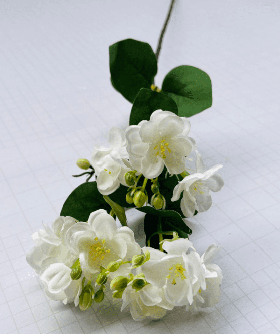 Artificial Flowers Jasmine Spray, home decor, gardens, events, arrangement Afaux781