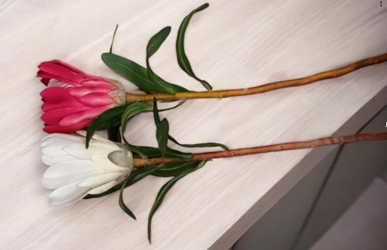 Artificial Flower Protea x1 head home decor, garden, events Afaux800