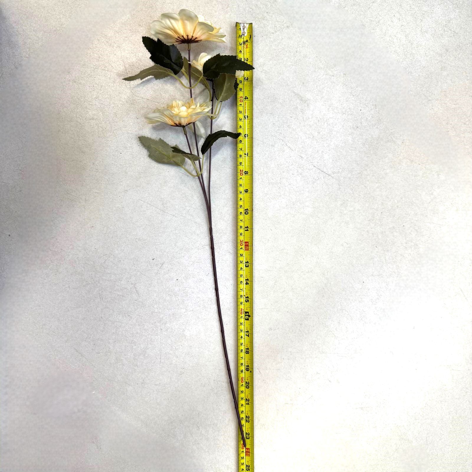 12 pcs Flower Artificial Dahlia Spray x3 heads, flower arrangement, home decor, garden, events Afaux802 x12pcs