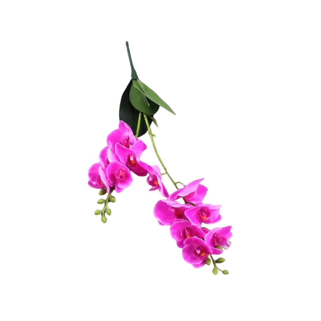 Artificial Orchid Flowers Faux Flower Fake Orchids Cybidium Orchid Plant Afaux820