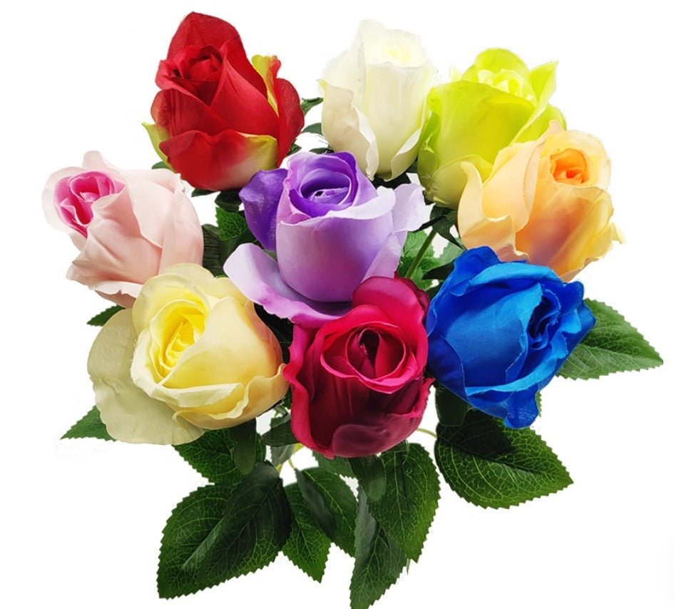 Eternal Bloom Single Stem Rose – 50 cm Real-Touch Elegance Afaux833