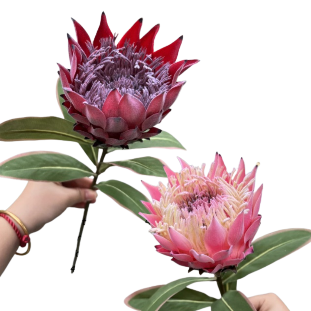 Artificial South African King Protea Afaux841