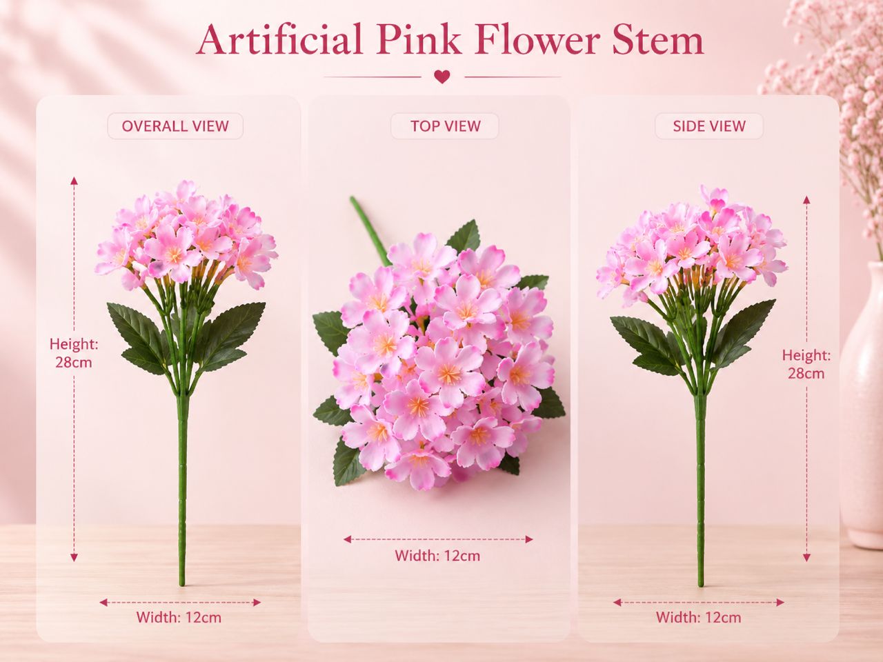 ALTON FLOWERS Artificial Flowers for Office Home and Events