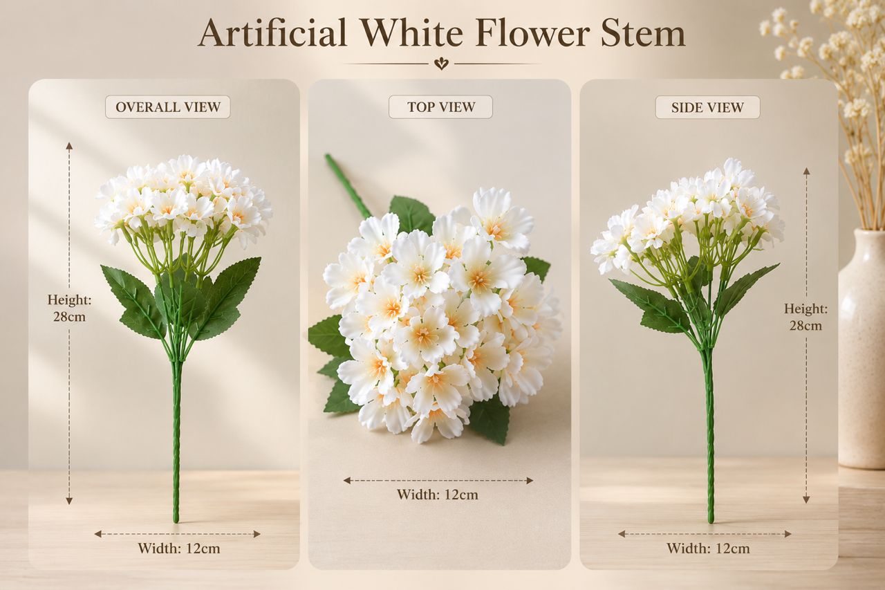ALTON FLOWERS Artificial Flowers for Office Home and Events