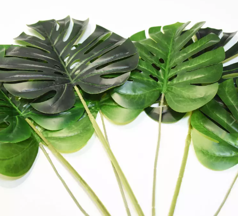 Flower Leaf Monstera Large, plant, arrangement, home decor, garden, events Afoil004