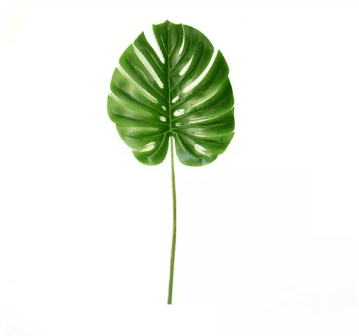 Large Artificial Monstera Leaf