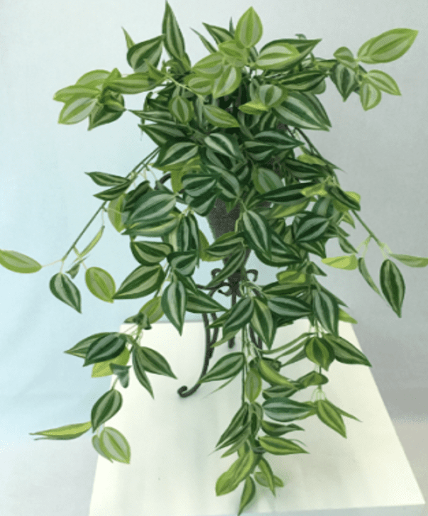 Artificial hanging wall plant by Alton Flowers with small faux potted greenery, ideal for house decoration.