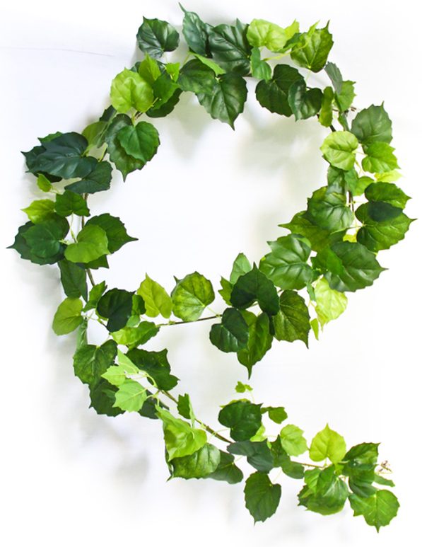 Artificial hanging plants by Alton Flowers, small faux wall potted plants for house decoration, with pots and realistic foliage.