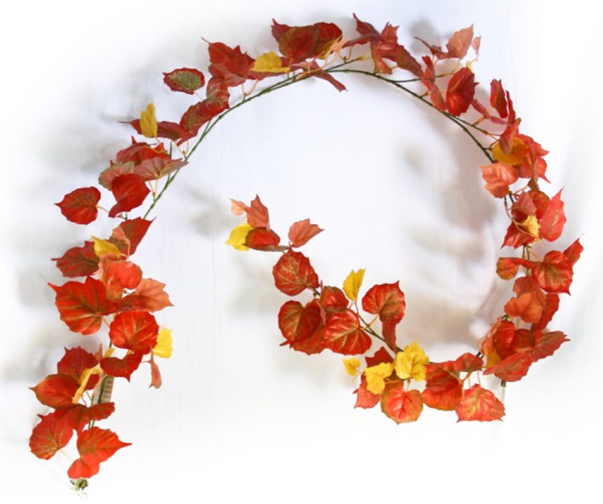 Artificial hanging wall plant with small potted faux greenery, ideal for house decor, from Alton Flowers.