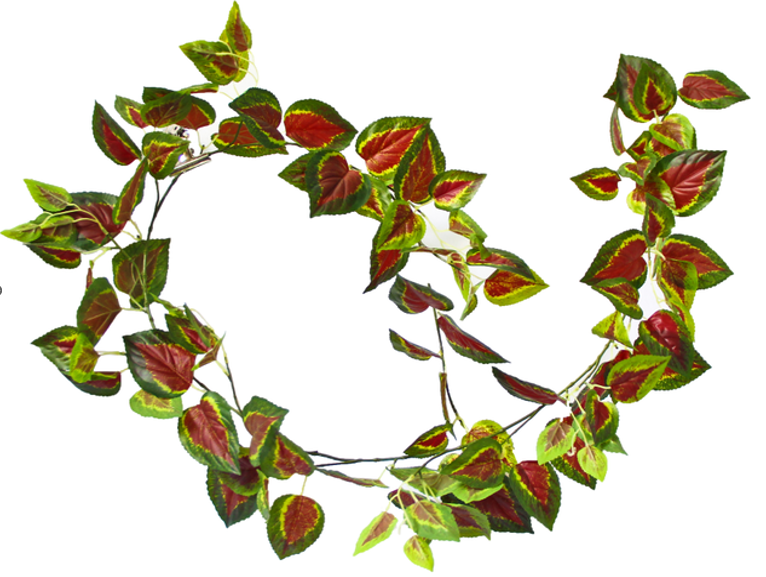 Artificial hanging wall plant by Alton Flowers, small faux potted plant with green foliage for home decoration.