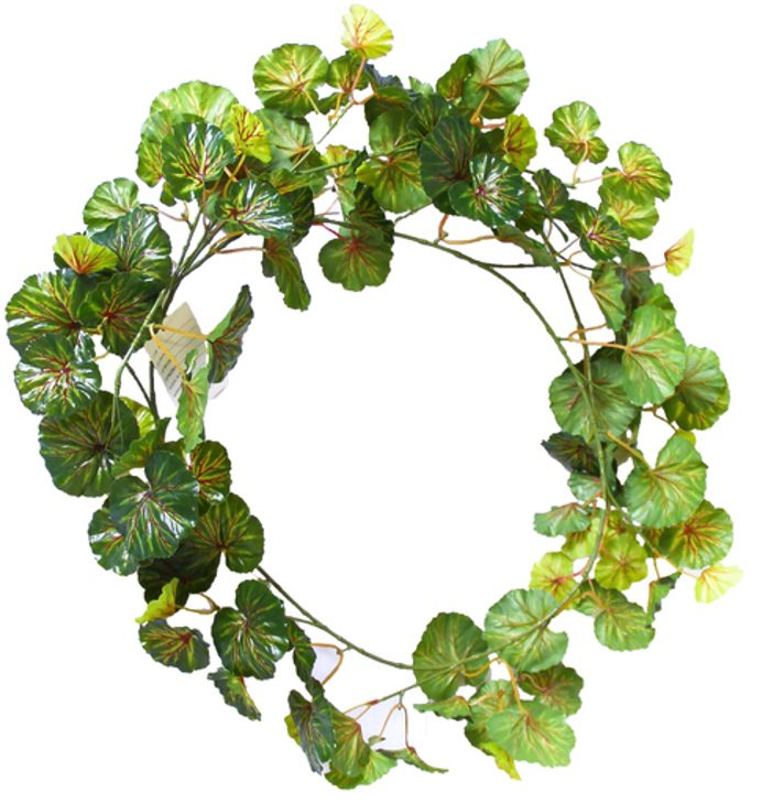 Artificial hanging wall plant with small faux potted greenery, perfect for home decoration by Alton Flowers.
