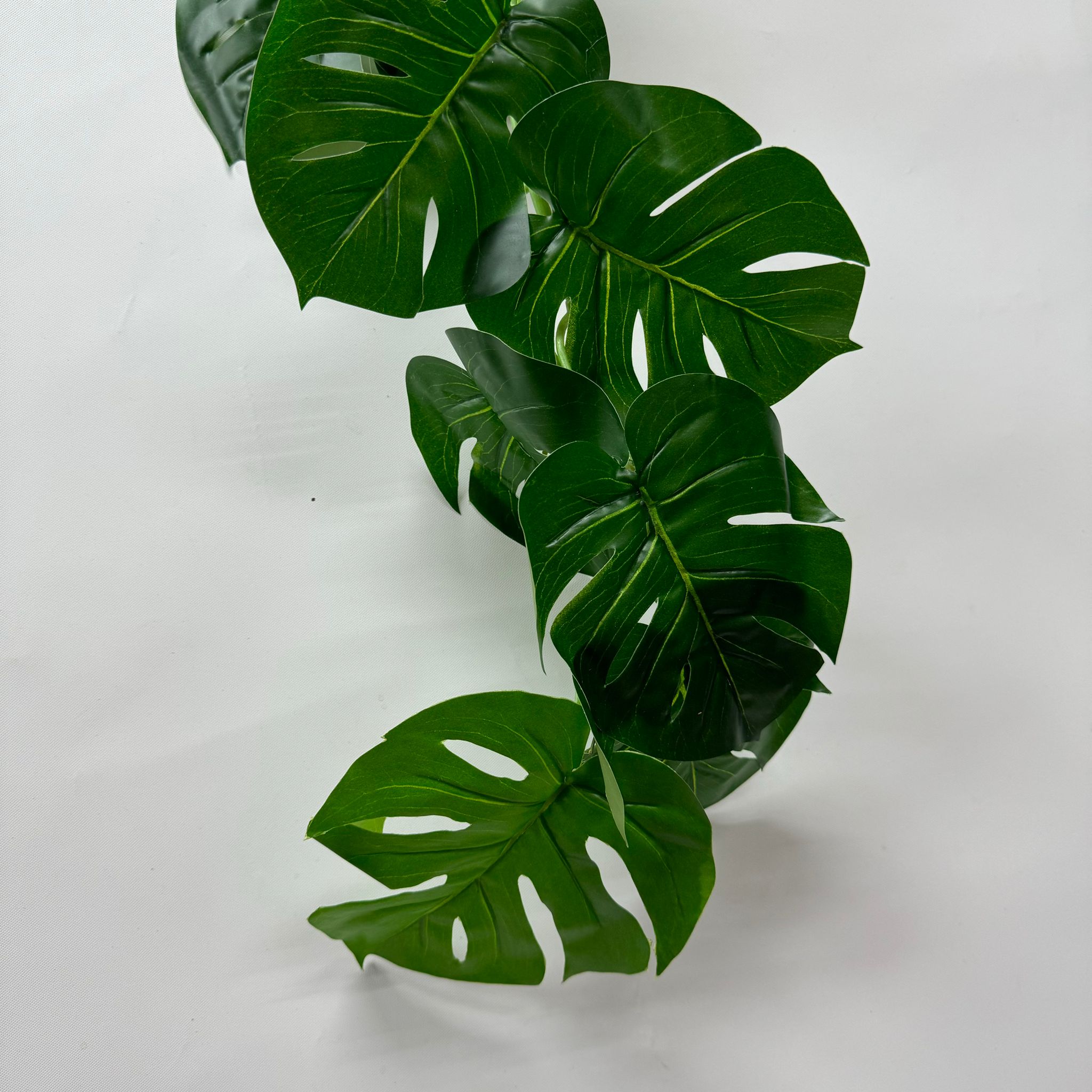 Artificial Monstera Leaves Garland Hanging Vine Afoil159