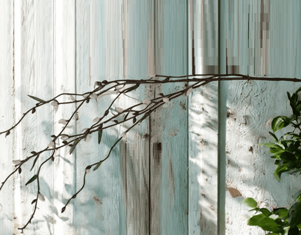 Artificial Pussy Willow Branches – 90cm Faux Floral Stems Afoil199