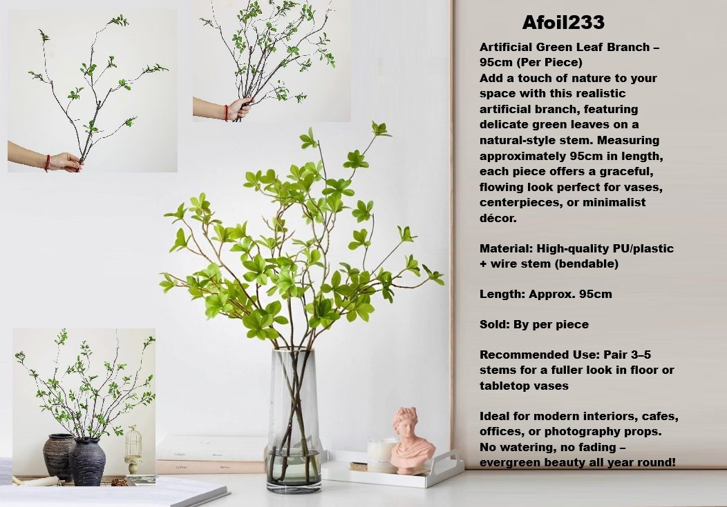 Maple Leaf Artificial Flower Dried Flower Bouquet Table Decoration Living Room Decoration Flower Arrangement Fake Flower Dead Branches Chinese Style Ornaments Afoil233