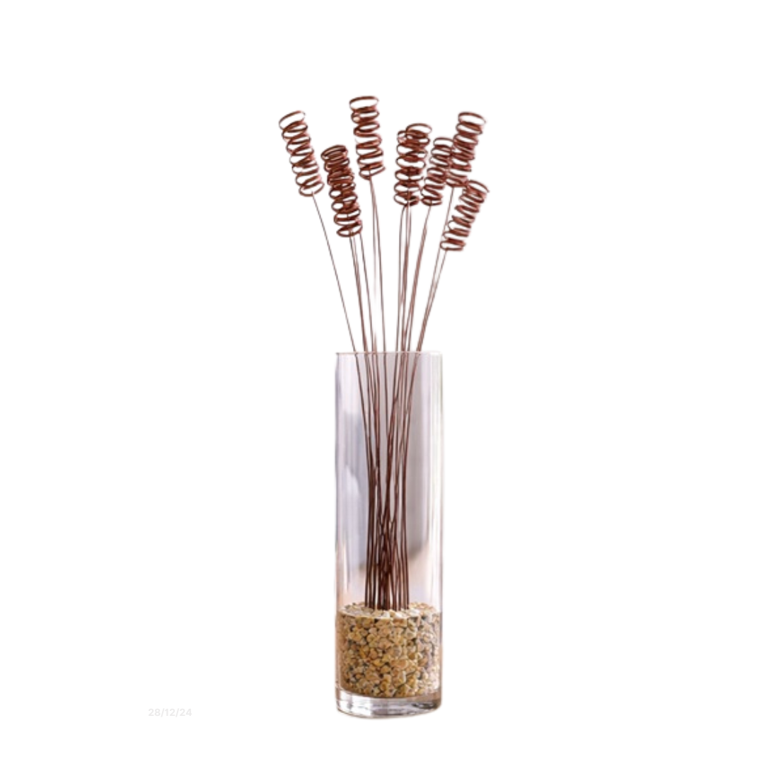 Natural Curly Cane | Dry Flowers | Dried Leaves Afoil276-3