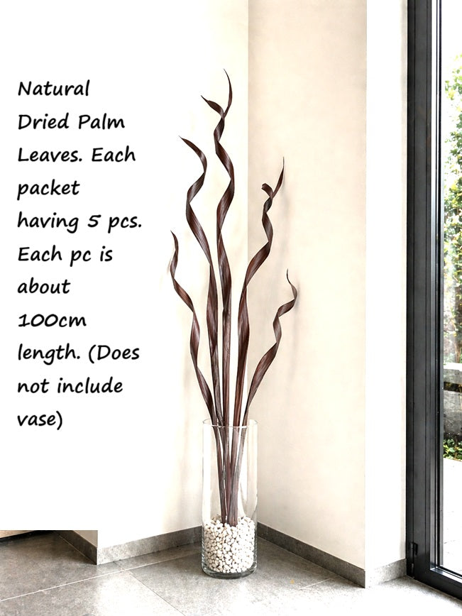 Natural Dried Palm leaves. Afoil276-7