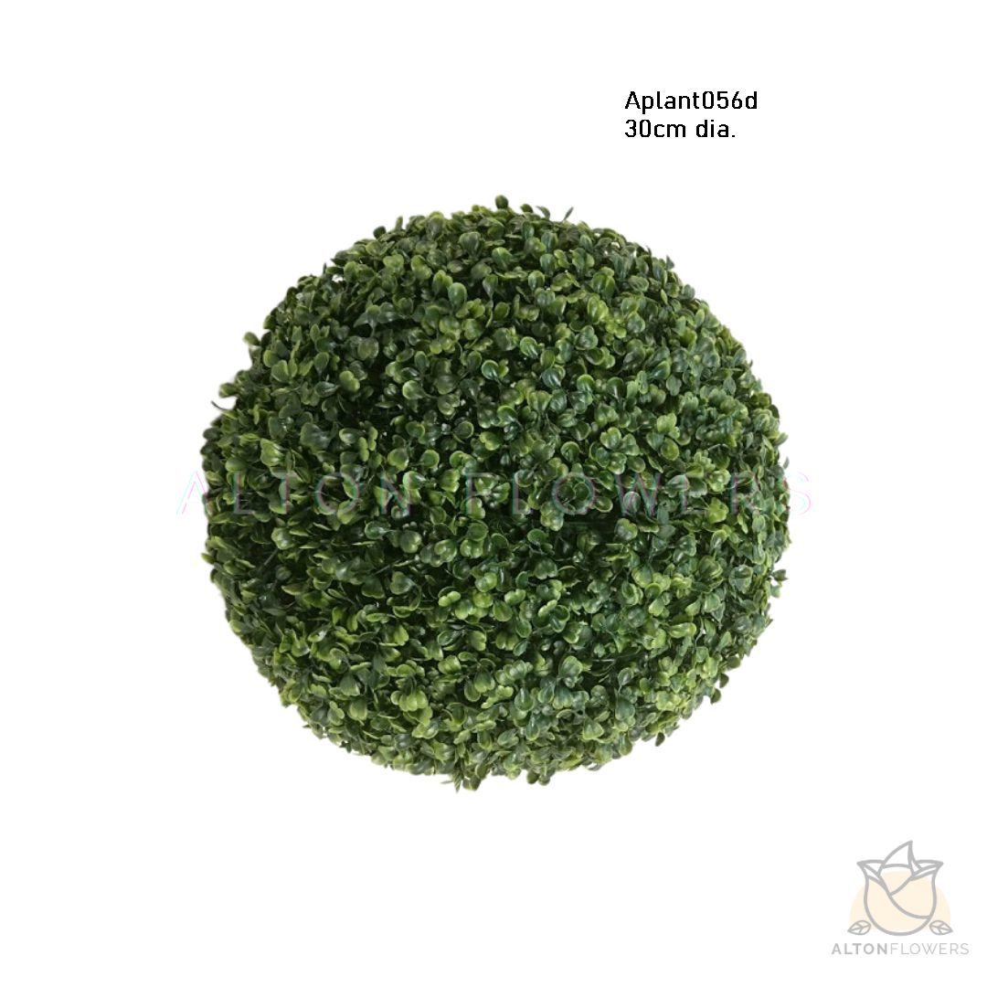 Plant Single Ball Topiary Boxwood Ball artificial, home decor, events Aplant056