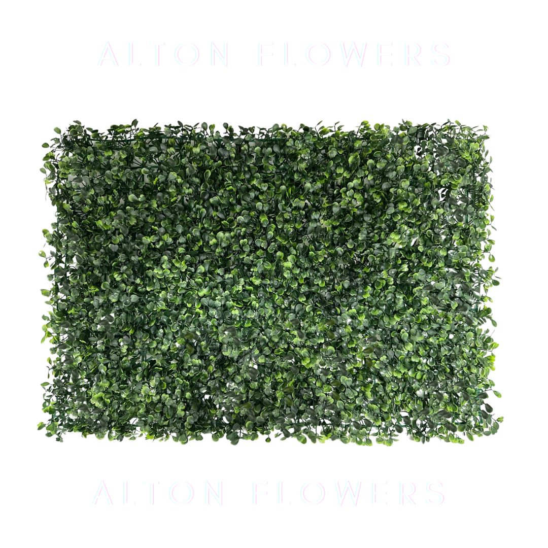 Artificial Boxwood Grass Panel 60cm x 40cm (Green) for Wall homes, offices, events. Aplant061-2