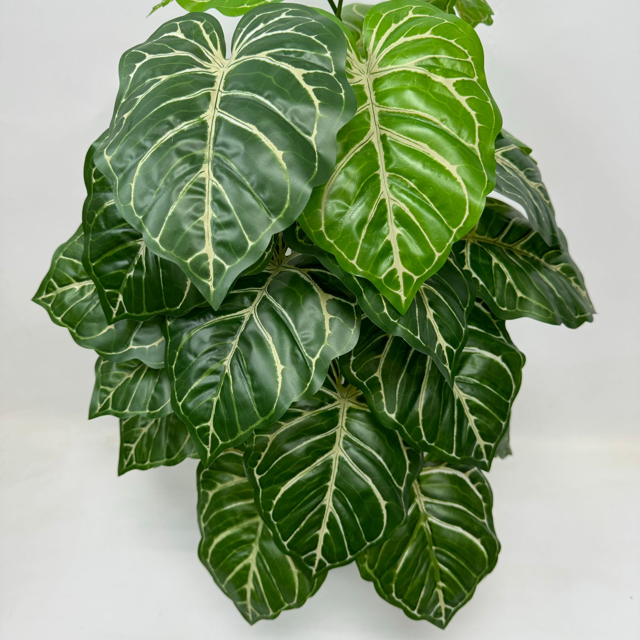 75cm Artificial Plant with black plastic cemented pot, home decor, garden, events Aplant1004c- 24 lvs