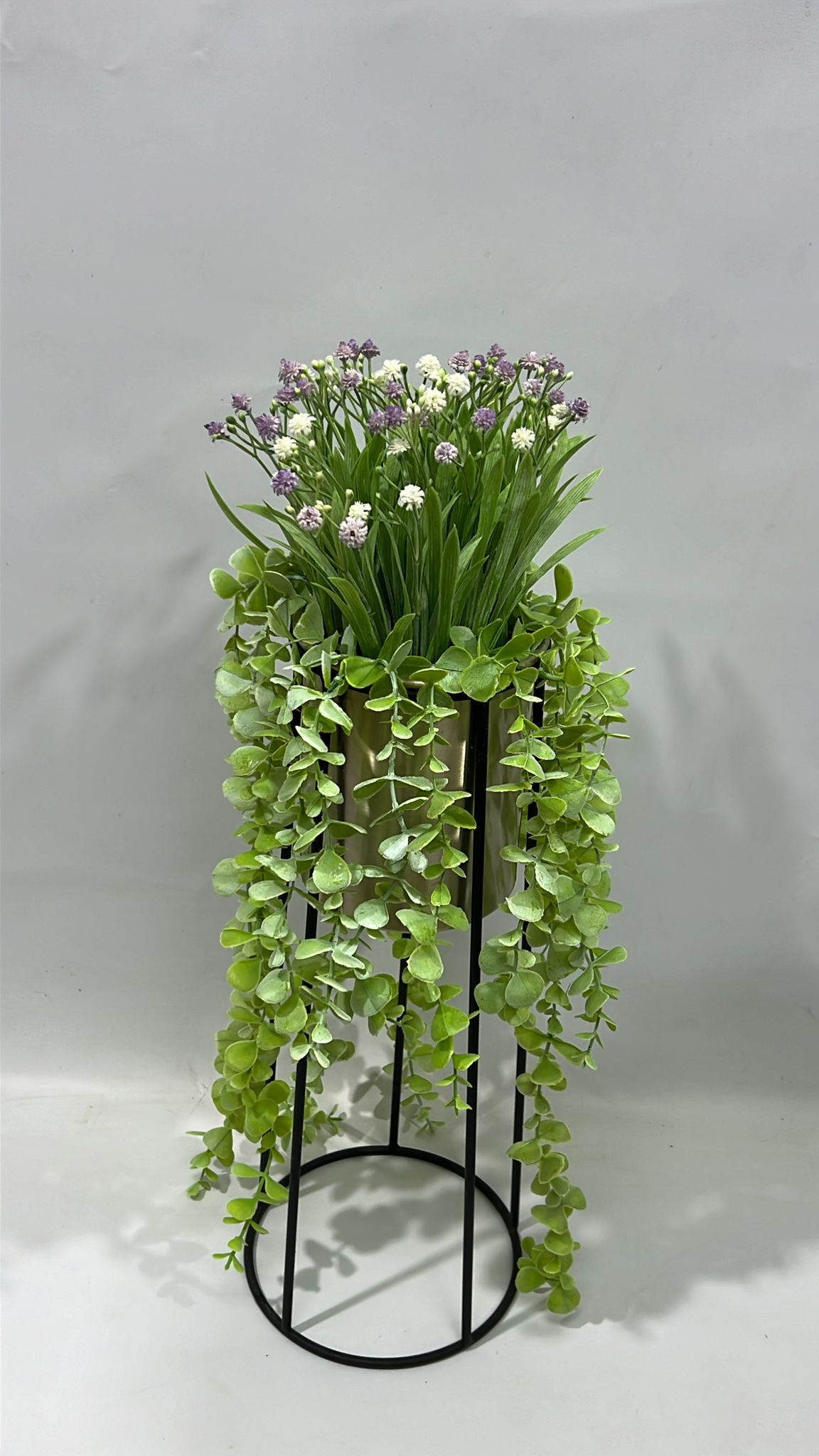 60cm Artificial Plant arranged into a metal pot with stand, home decor, events, garden Aplant1010
