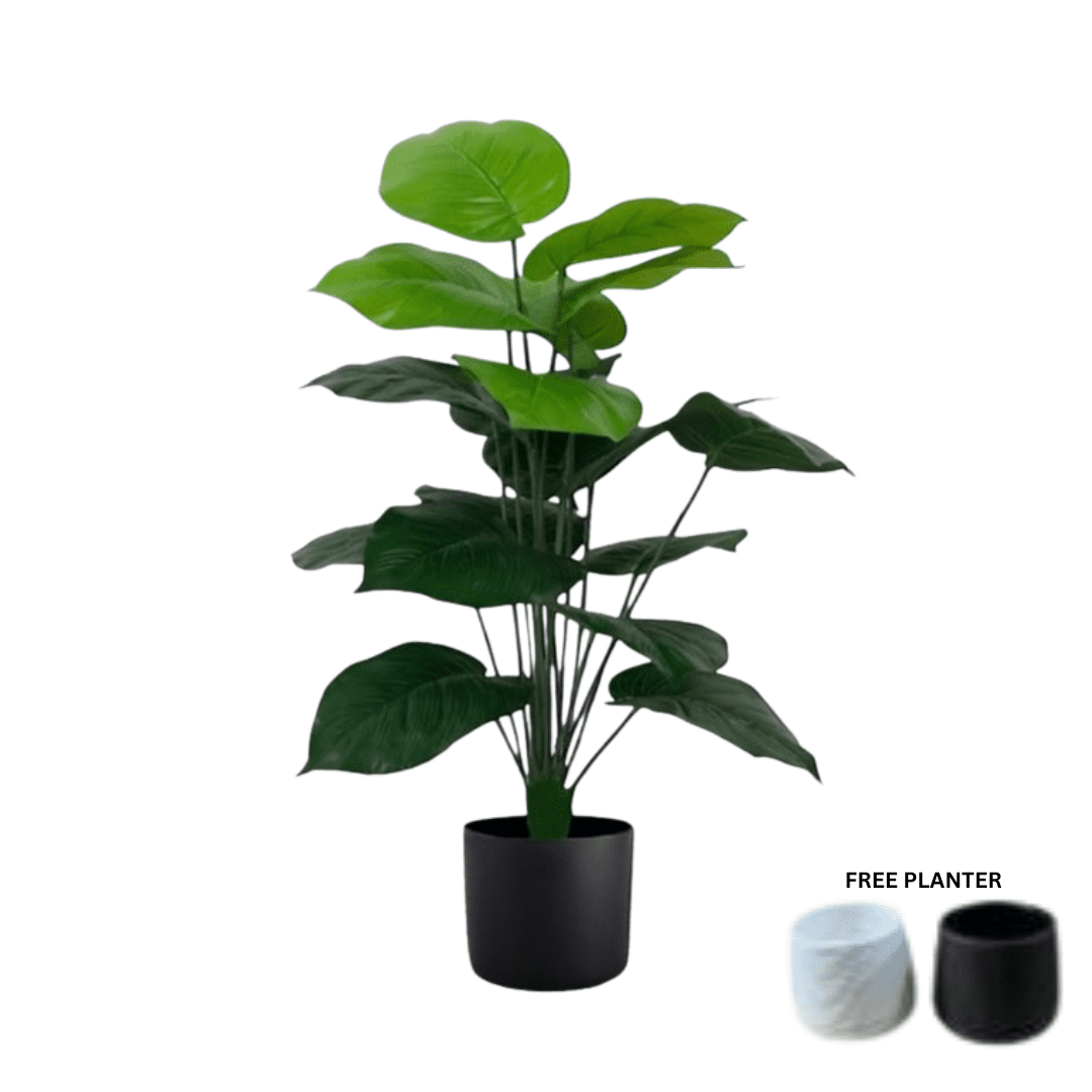 65cm Plant Artificial Green Philo plant, Money Plant, shrubs, foilages, Plant 18 leaves Aplant1105-2