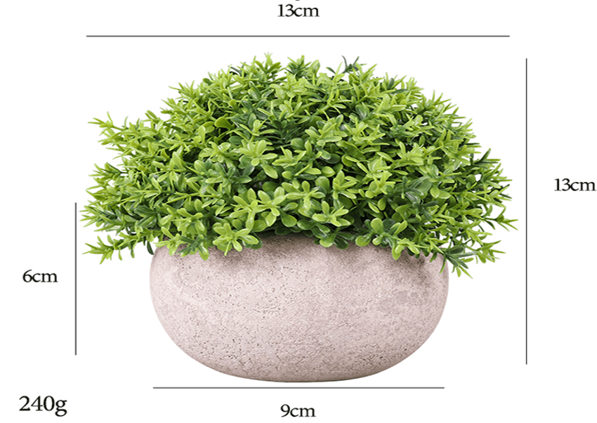 12.5cm Potted Plant Artificial, Succulent, flowers. home decor, garden, events, Aplant1120
