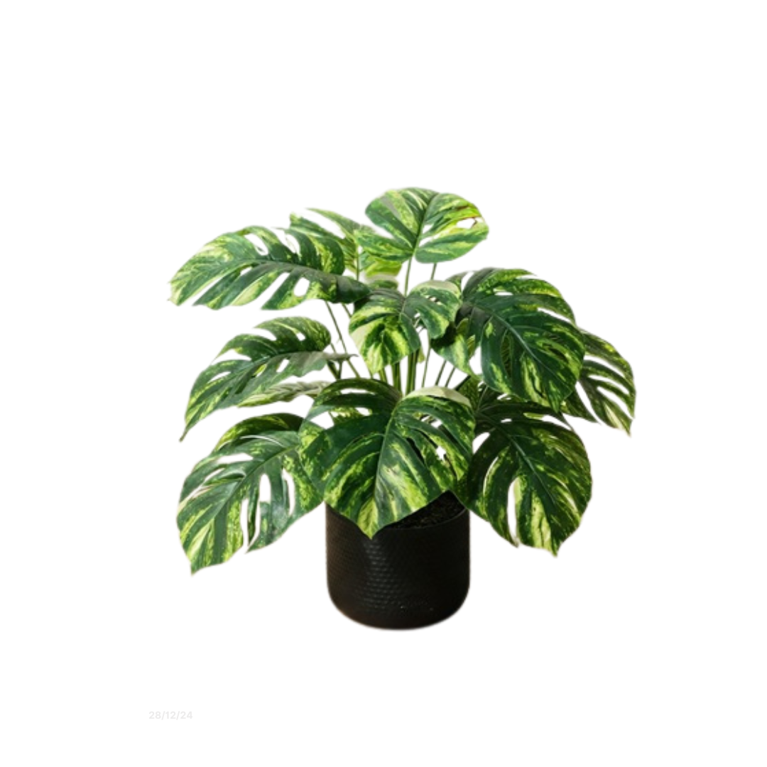 45cm Artificial Monstera Deliciosa Aplant1123-12 lvs