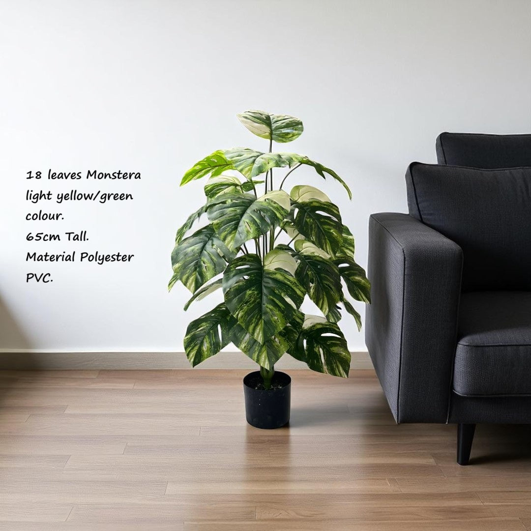 65cm Potted Plant Artifical, Succulent, flowers. home decor, garden, events