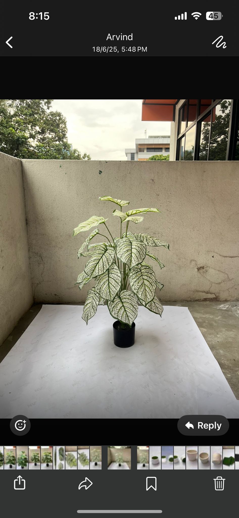 90cm Potted Plant Artificial, Succulent, flowers. home decor, garden, events, Aplant1124