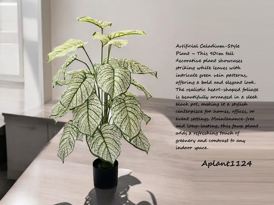 90cm Potted Plant Artificial, Succulent, flowers. home decor, garden, events, Aplant1124