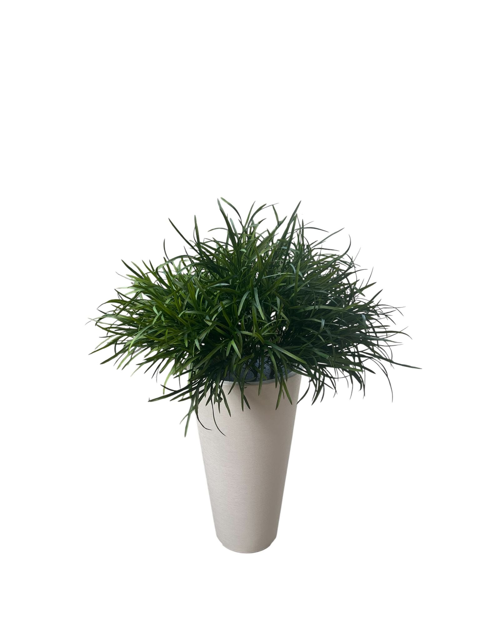 105cm Plant Artificial, shrubs, grass, with pot, office deco, home deco, events Aplant1195-1-White