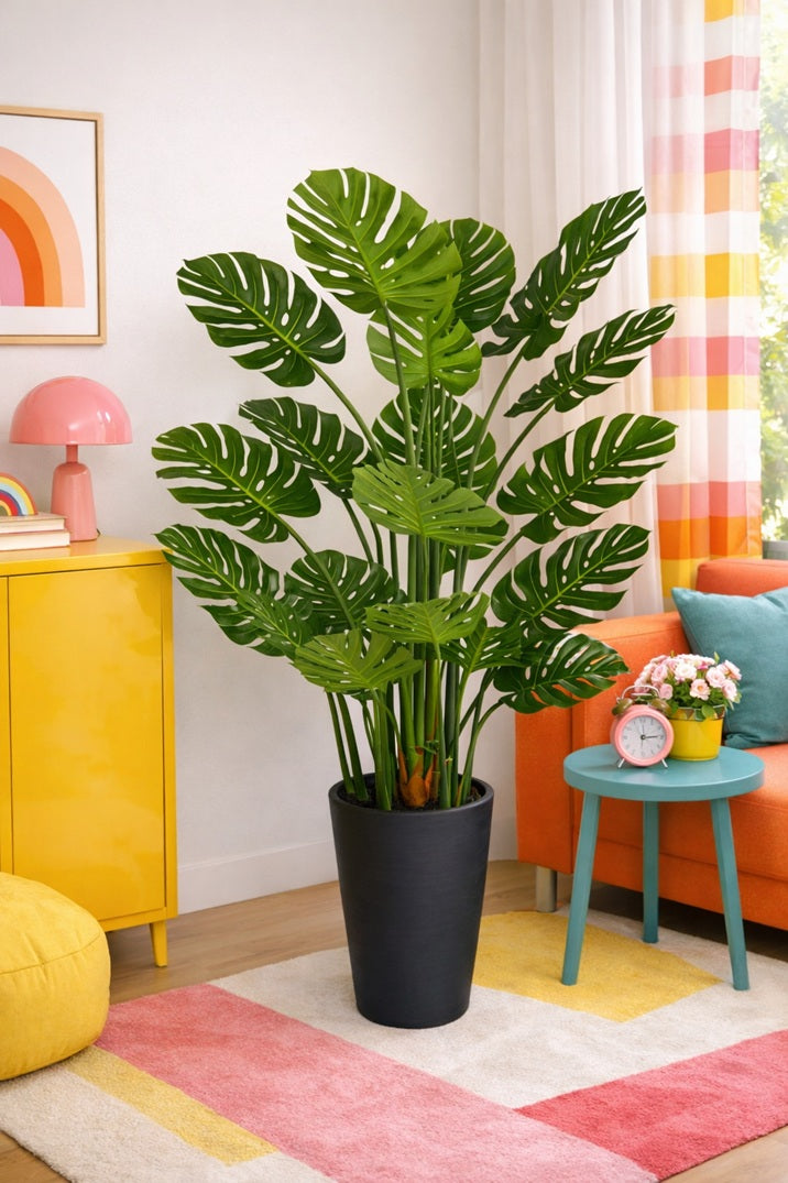 170cm Artificial Monstera Plant set in a Planter Pot Aplant1242-2 - Alton Flowers
