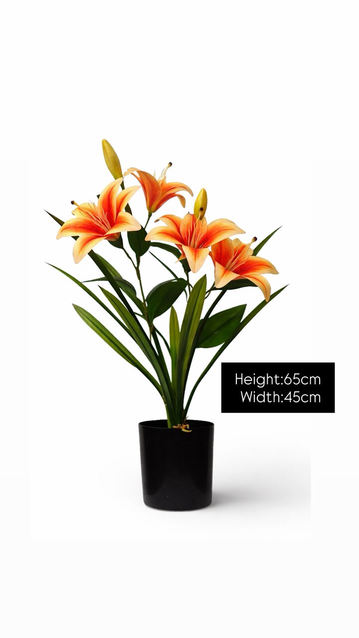 65cm Artificial lily plant