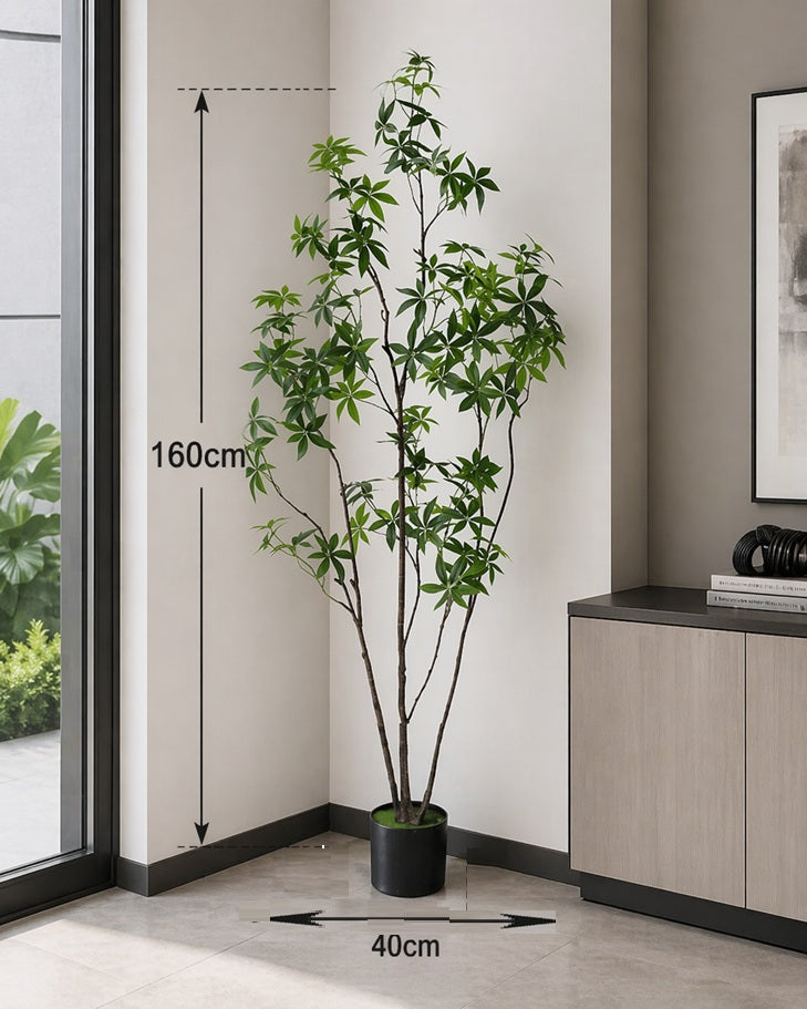 160cm Artificial Money Tree (Pachira Aquatica) | Artificial Plant | Faux Plant