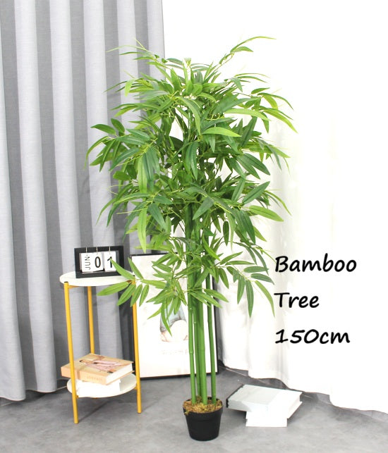 150cm Artificial Bamboo Tree in Black Pot