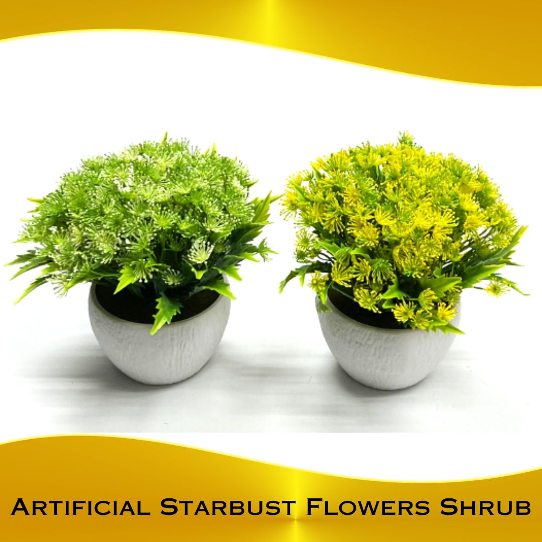 20cm Artificial Plant, Shrub in a plastic pot, home decor, garden, event Aplant174