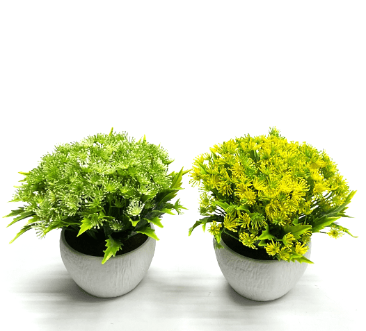 20cm Artificial Plant, Shrub in a plastic pot, home decor, garden, event Aplant174