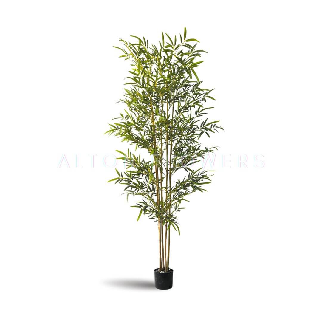150cm Plant Bamboo w/ 6 pcs.natural coloured trunks Artificial Aplant473