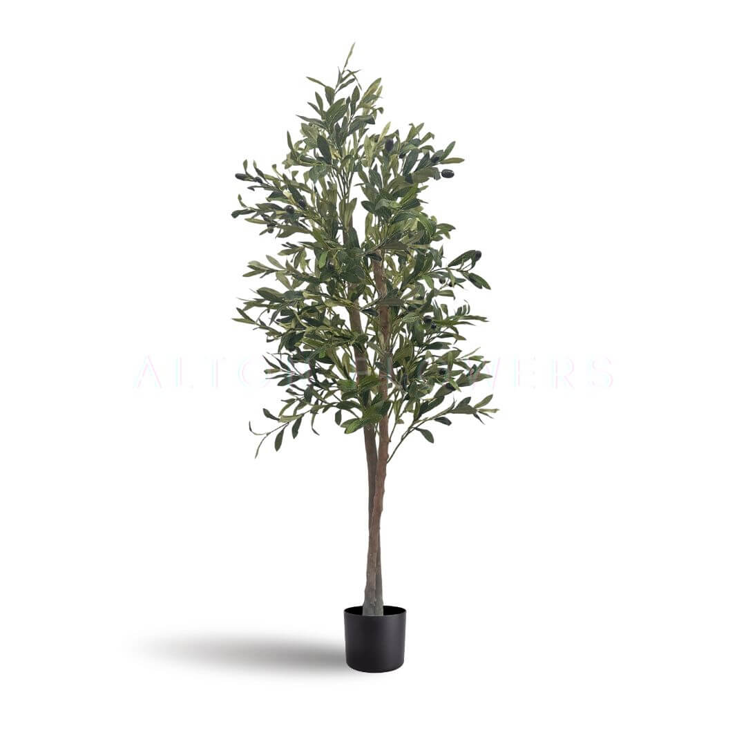 125cm Plant Olive Tree, artificial, home decor, garden