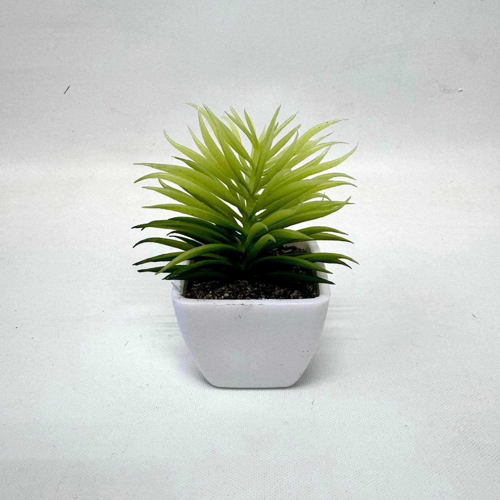 5-8cm Artificial Succulent Plant in Pot, 4 pcs random plant, home decor, office, garden. Aplant761