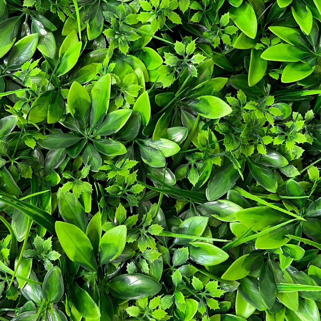 Artificial Grass Panel Mixed Plant 60cm x 40cm Wall Vertical Garden Floors Homes Offices Events Aplant831