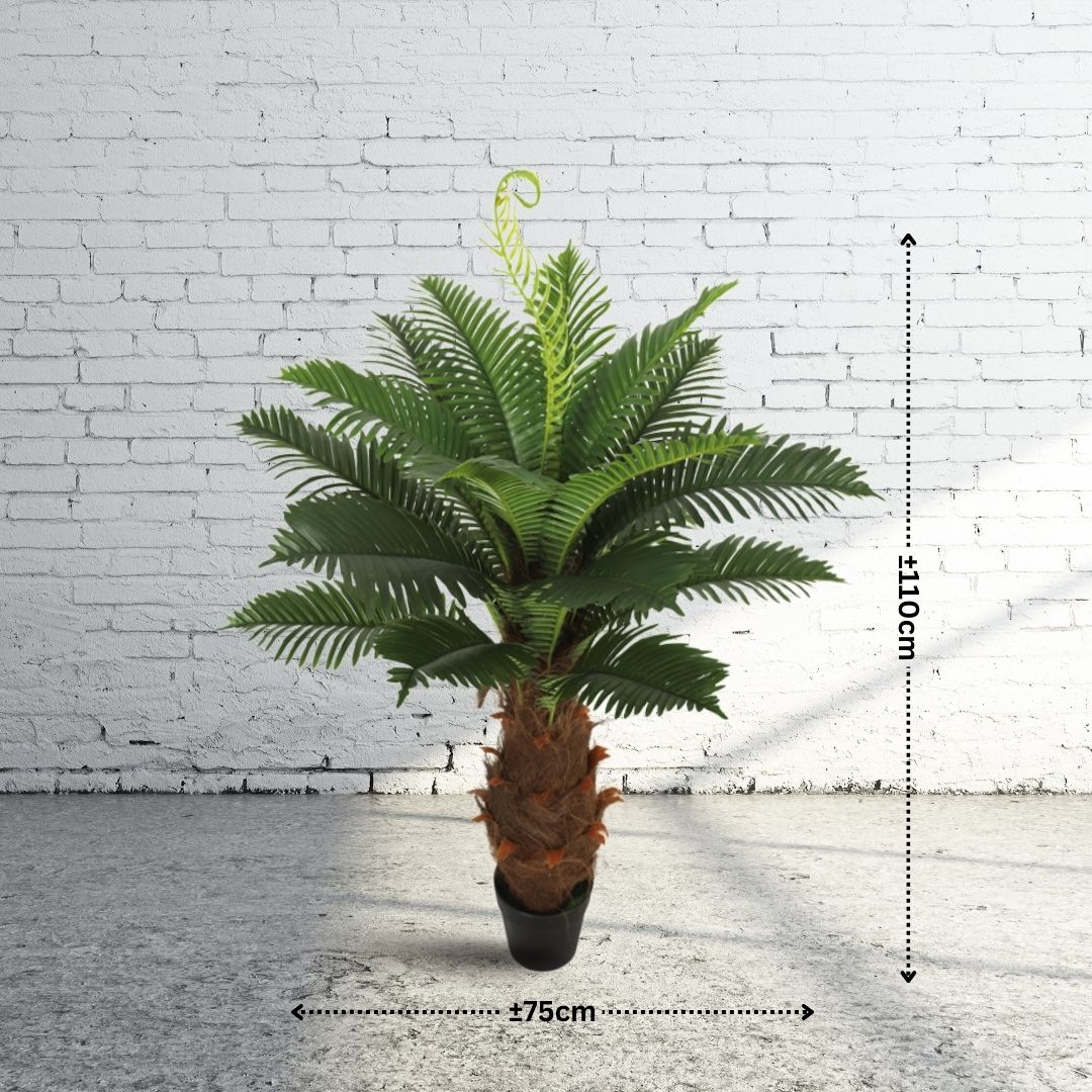 110cm Plant Artificial Cycas Revoluta Sago Palm, home decor, events, garden Aplant857