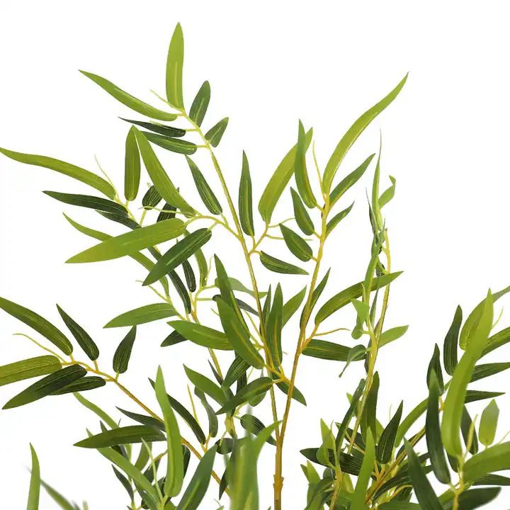 Artificial bamboo potted plant by Alton Flowers, 160cm tall with realistic faux bamboo in a decorative pot.