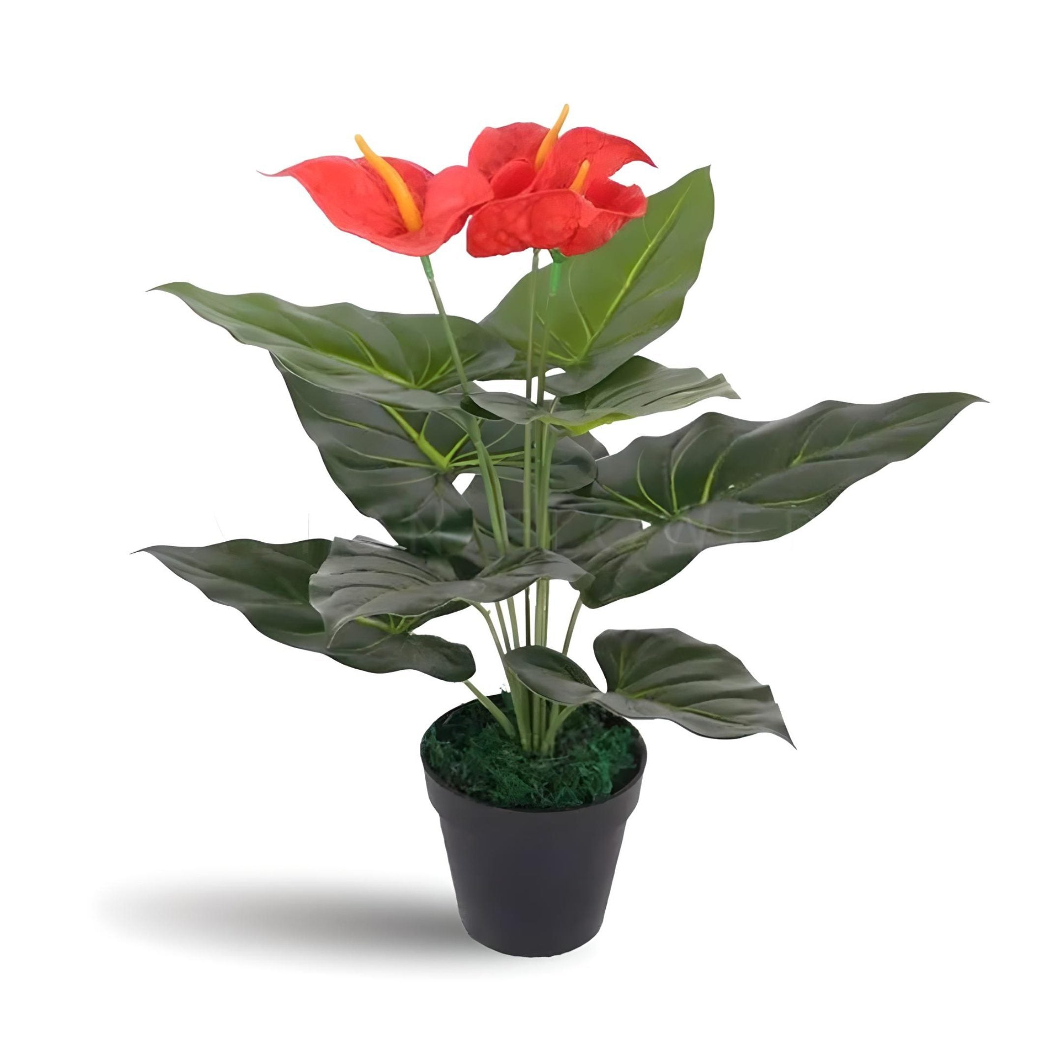 45cm Plant Artificial Anthurium, life like, home decor, garden, events Aplant960