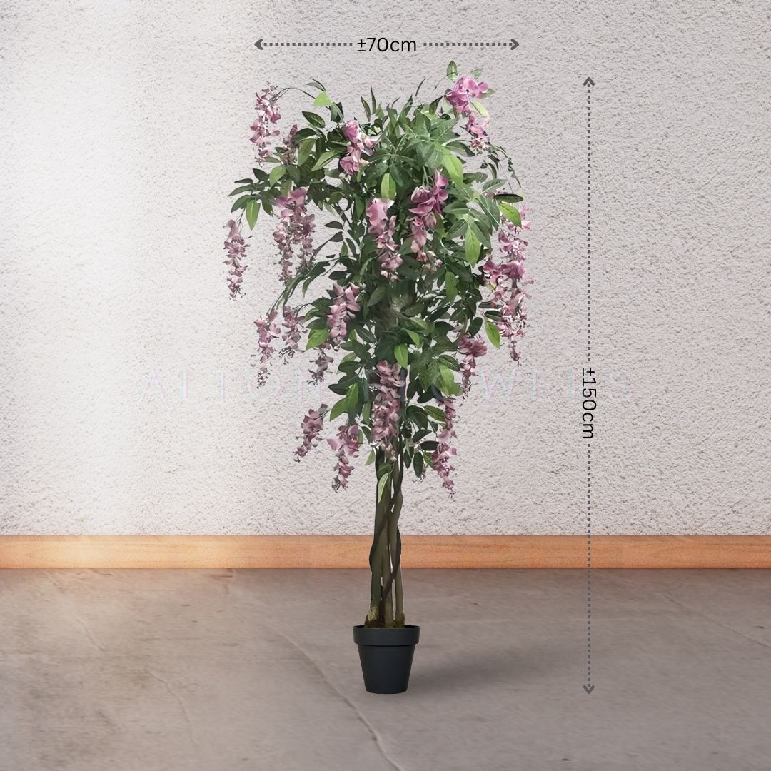 150cm Plant Artificial Wisteria Tree, home decor, garden, balcony, events Aplant962
