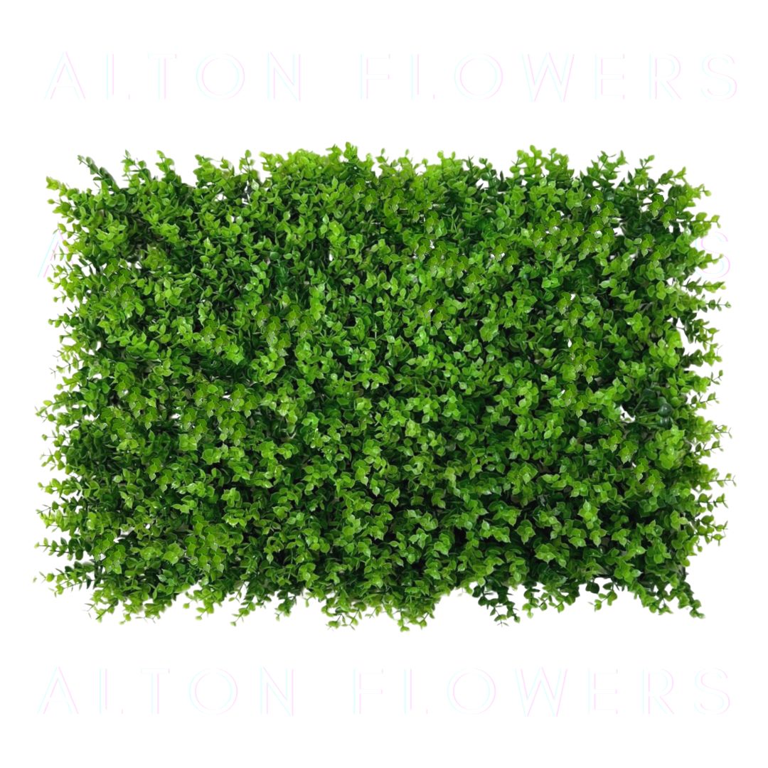 Artificial Grass Panel Mini Eucalyptus Plant Wall Vertical Garden Floors Homes Offices Events Aplant984