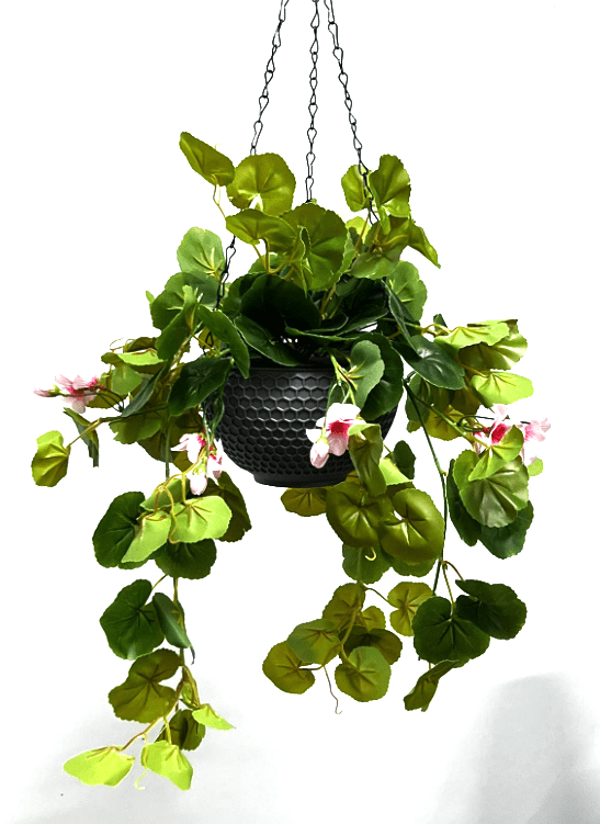 Artificial Plant Hanging with double layer plastic pot, home decor, events, garden Aplant991
