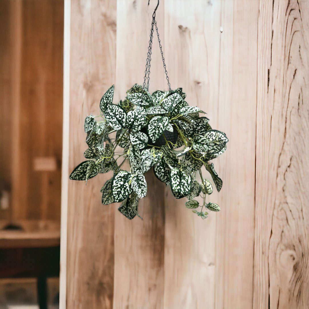 Artificial Plant Hanging with double layer plastic pot, home decor, events, garden Aplant993