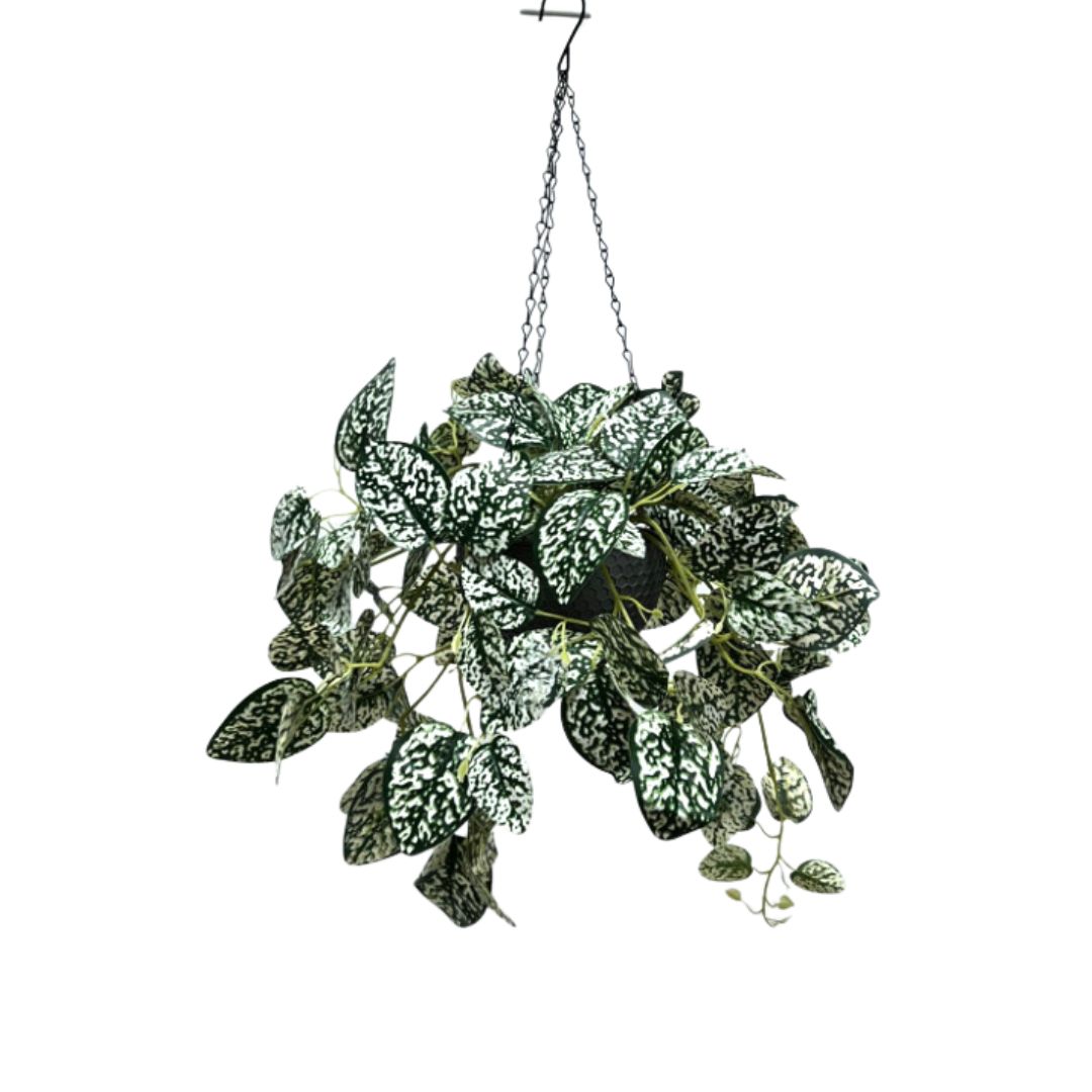 Artificial Plant Hanging with double layer plastic pot, home decor, events, garden Aplant993