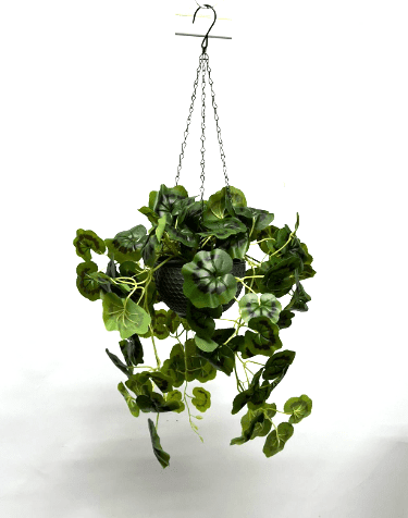 Artificial Plant Hanging with double layer plastic pot, home decor, events, garden Aplant995